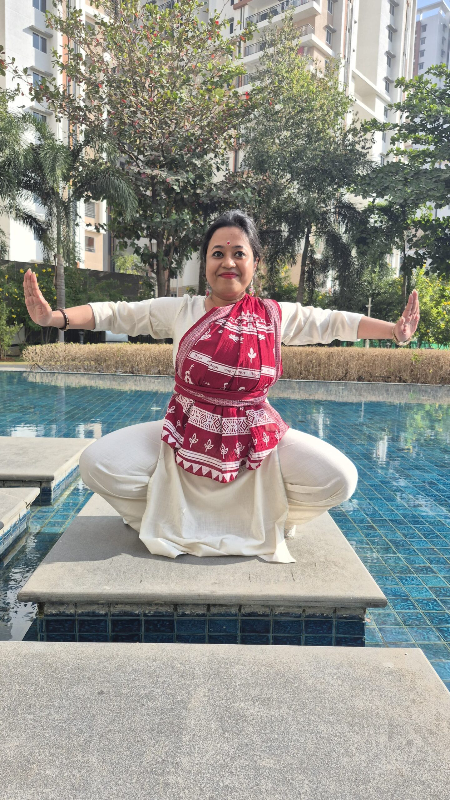 "Shivamaya" Practice Dupatta - Image 3