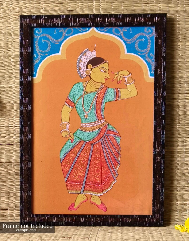 Odissi - Pattachitra art style