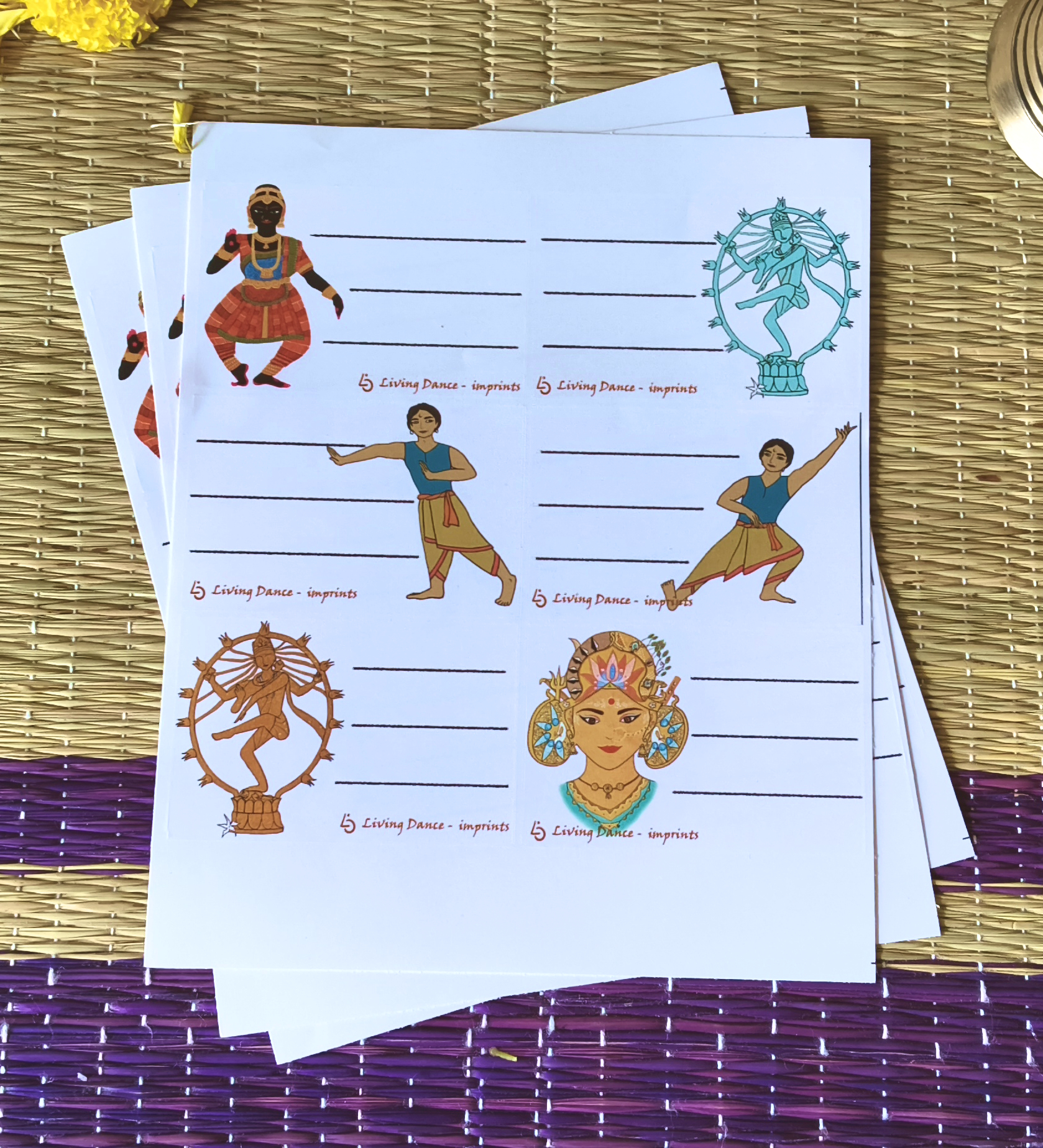 Notebook labels "dance theme" - Image 2
