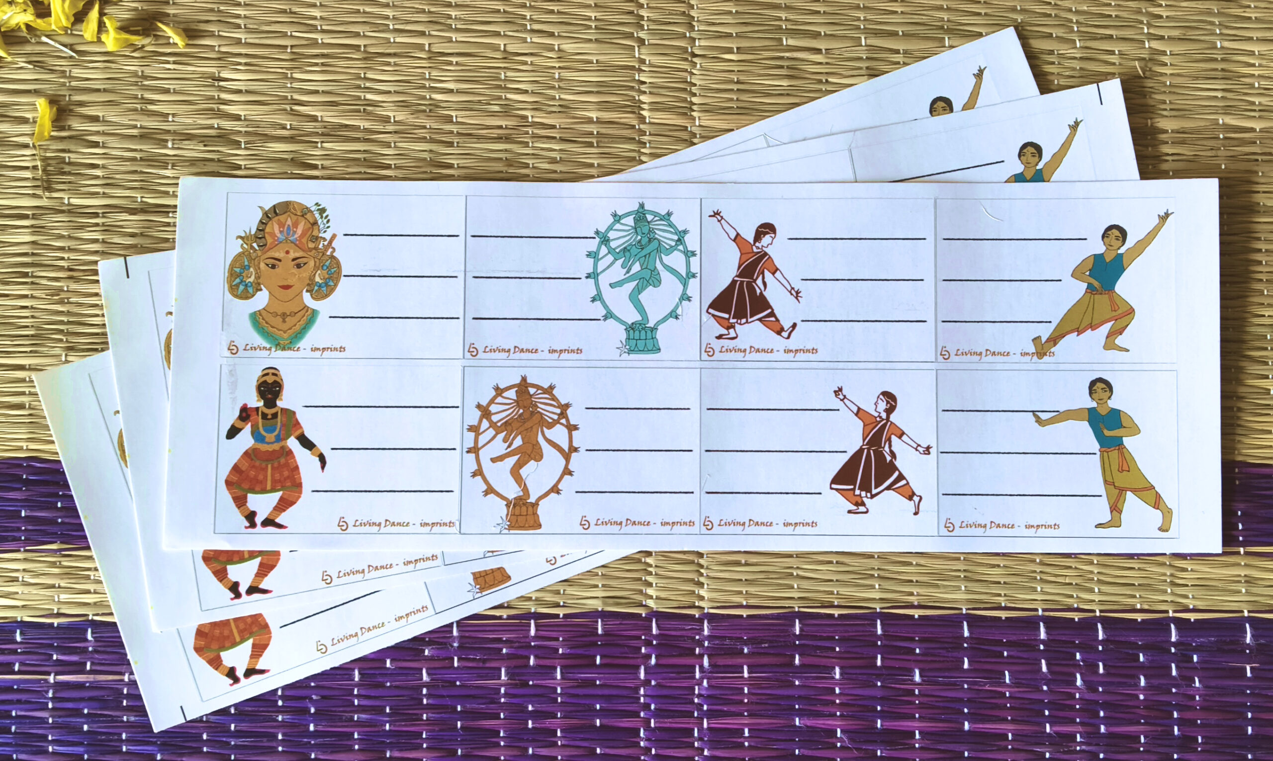 Notebook labels "dance theme" - Image 1