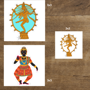 Laptop Stickers - Nataraja | Dancer - Image 1