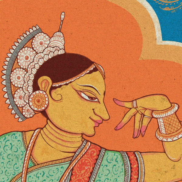 Odissi - Pattachitra art style