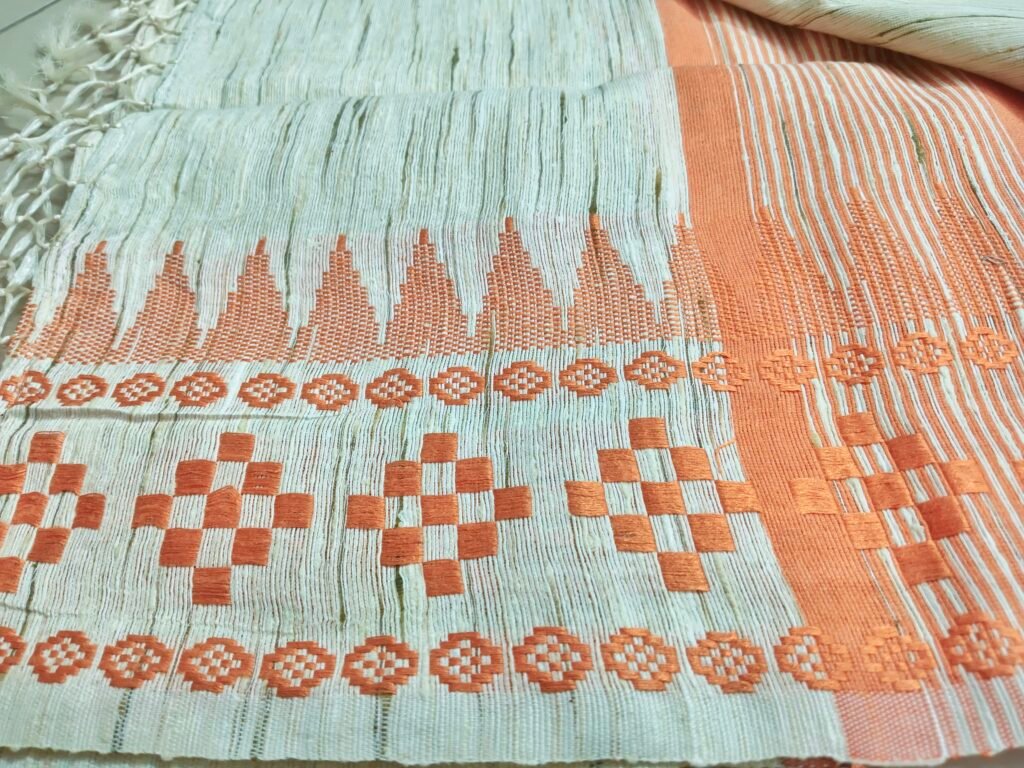 Handloom Shawl | Temple border