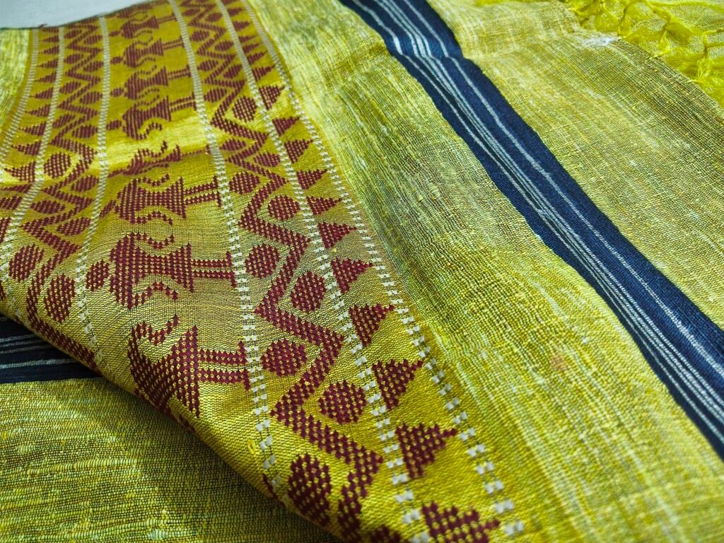 Handloom Shawl | baster art border