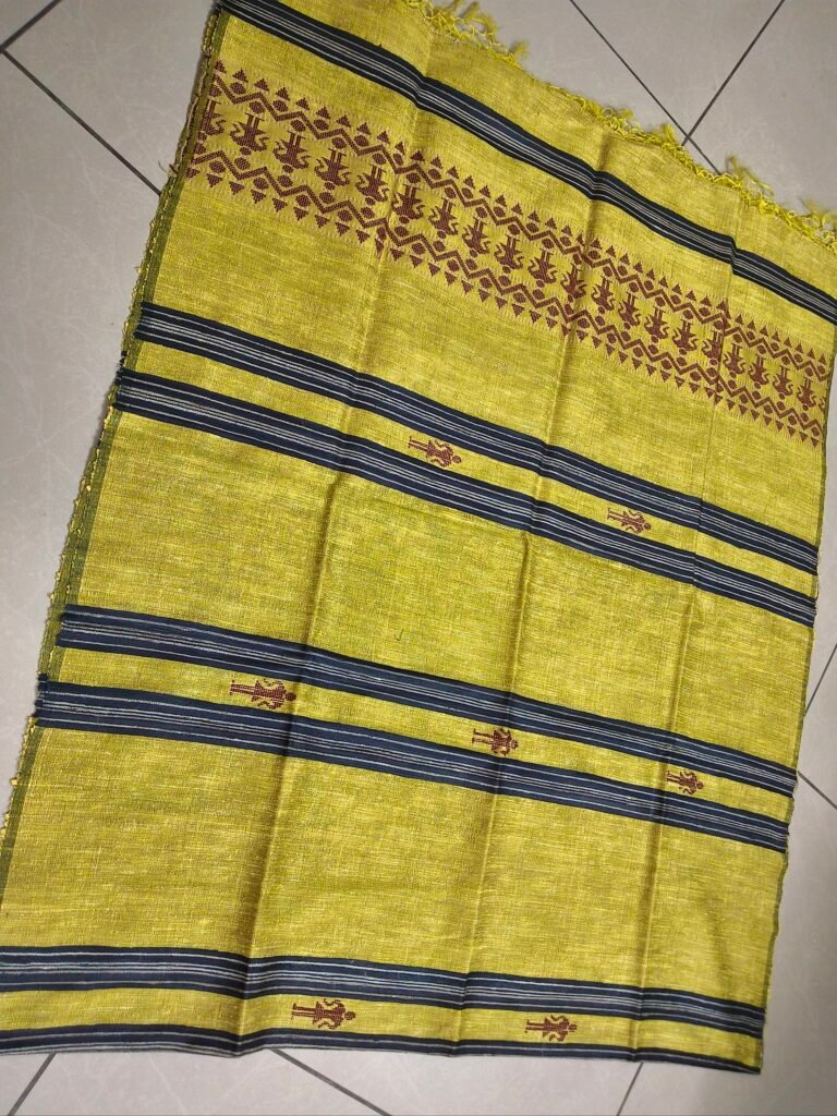 Handloom Shawl | baster art border