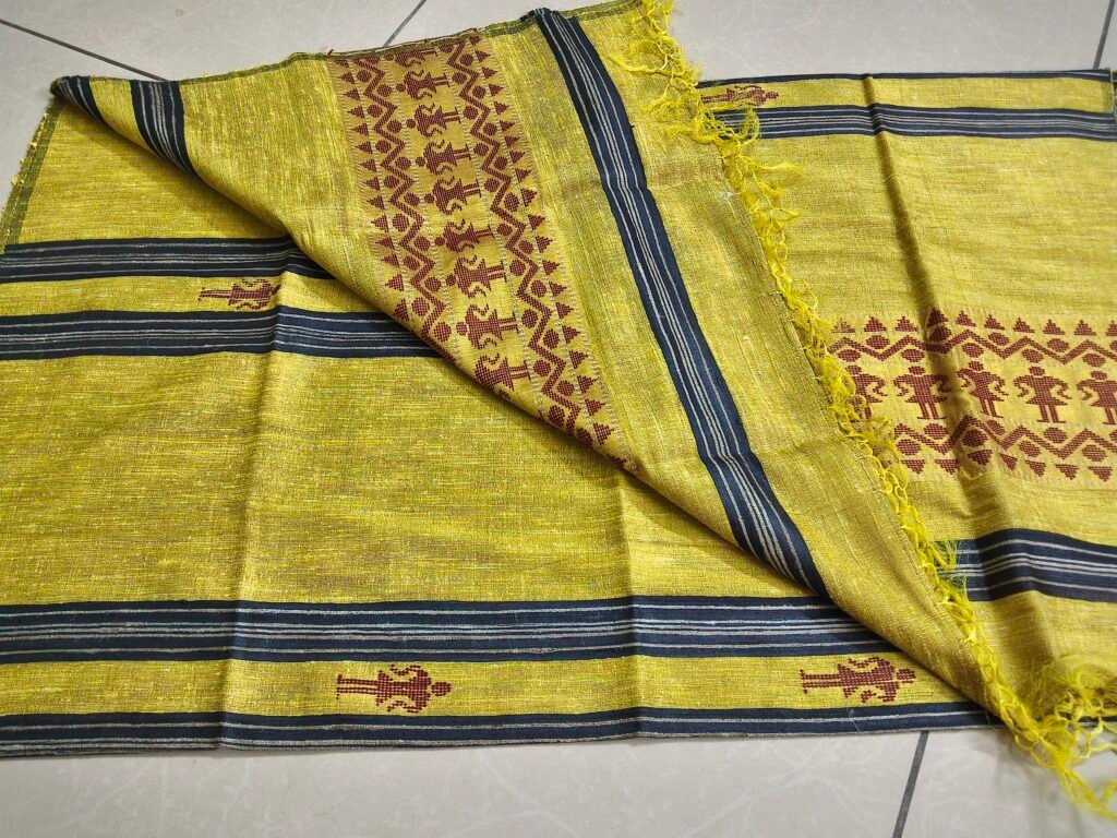 Handloom Shawl | baster art border