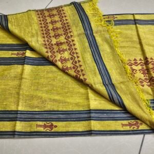 Handloom Shawl | baster art border - Image 2