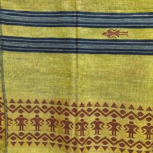 Handloom Shawl | baster art border - Image 4
