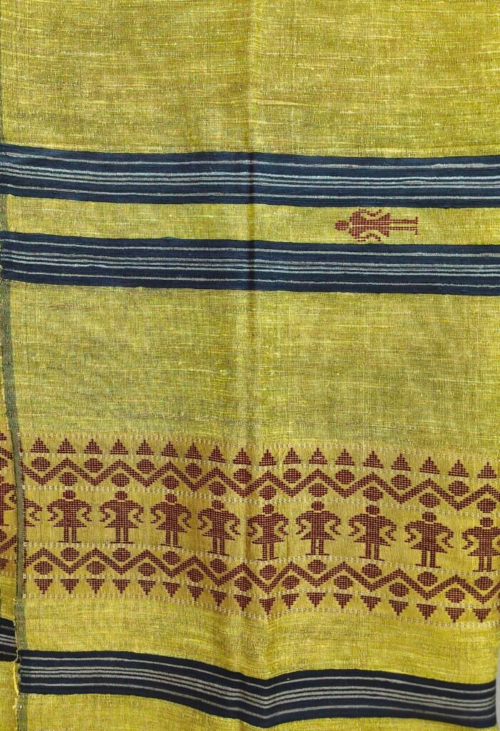 Handloom Shawl | baster art border