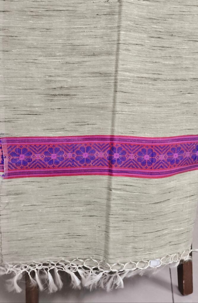 Handloom Shawl | Flower border & buta
