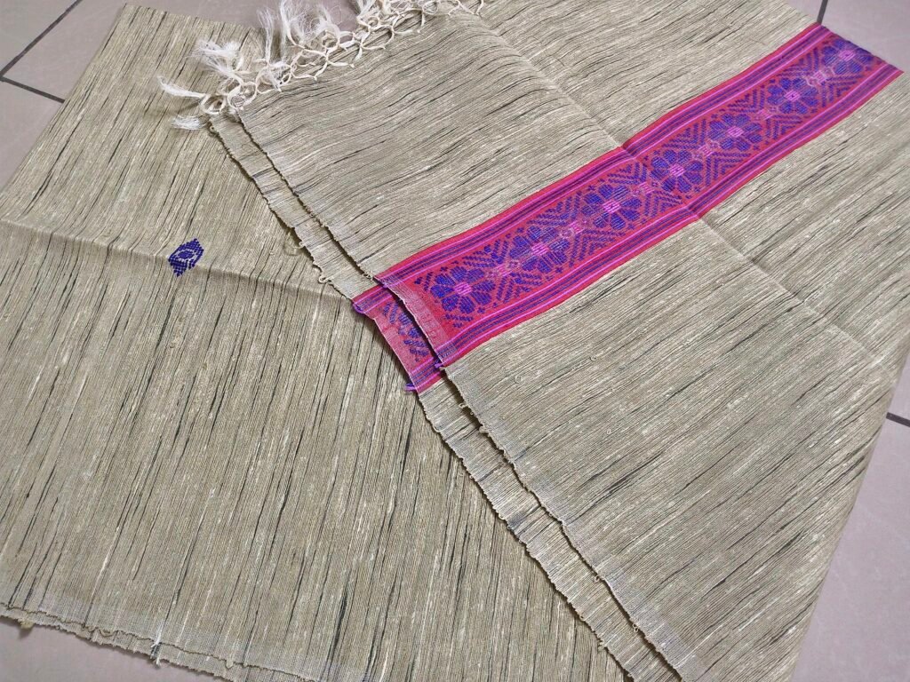 Handloom Shawl | Flower border & buta